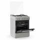 Thermogatz TGS 6021 IX Κουζίνα Υγραερίου 49lt με Εστίες Υγραερίου Π60εκ. Inox Thermogatz TGS 6021 IX Κουζίνα Υγραερίου 49lt με Εστίες Υγραερίου Π60εκ. Inox